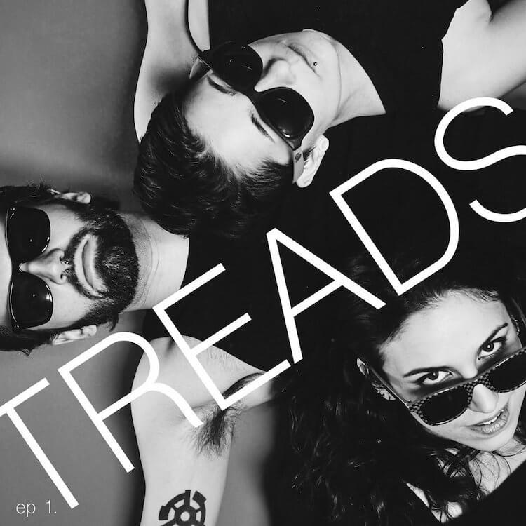 Band Treads Wearing Sunglasses in Black and White | Eat Sleep Breathe Music
