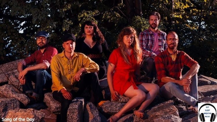 Beams Band Members Sitting on rocks Song of the Day Feature | Eat Sleep Breathe Music