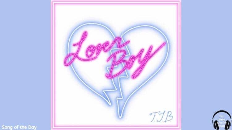 Picture of a heart with the words "Lover Boy" and "TFB" for the Band the Front Bottoms | Eat Sleep Breathe Music