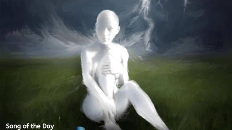 CIB "Viagra" song track cover a white white mannequin sitting in the grass | Eat Sleep Breathe Music