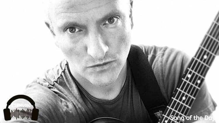 Musician Joe Sumner black and white photo close up of face | Song of the Day Feature | Eat Sleep Breathe Music