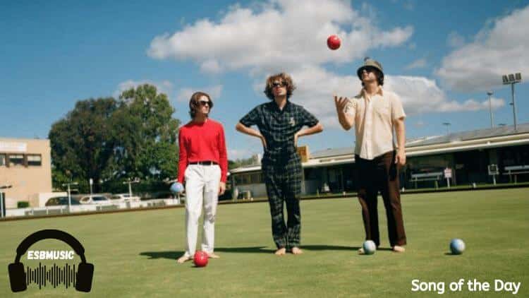 Members of Almost Monday Standing in on green grass | Eat Sleep Breathe Music